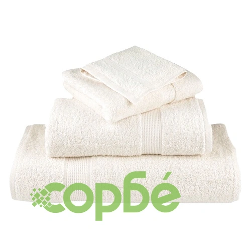 Премиум кърпи за сауна SOLUND 10 бр кремави 80x200 см 600 gsm ➤ топ цена ➤ sorbe.bg