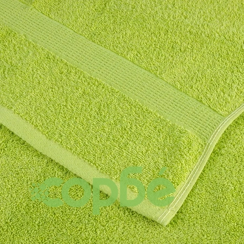 Премиум кърпи SOLUND 4 бр ябълковозелени 100x200 см 600 gsm ➤ топ цена ➤ sorbe.bg