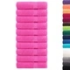Премиум кърпи за баня SOLUND 10 бр розови 70x140 см 600 gsm