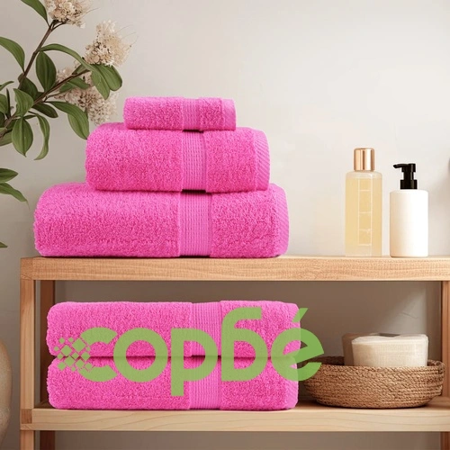 Премиум кърпи за баня SOLUND 10 бр розови 70x140 см 600 gsm ➤ топ цена ➤ sorbe.bg