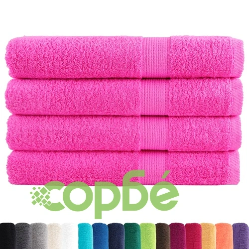 Премиум кърпи за сауна SOLUND 4 бр розови 80x200 см 600 gsm ➤ топ цена ➤ sorbe.bg