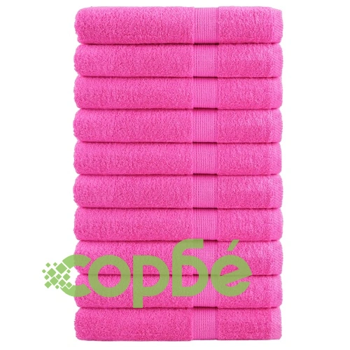 Премиум кърпи за сауна SOLUND 10 бр розови 80x200 см 600 gsm ➤ топ цена ➤ sorbe.bg