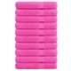 Премиум кърпи SOLUND 10 бр розови 100x200 см 600 gsm