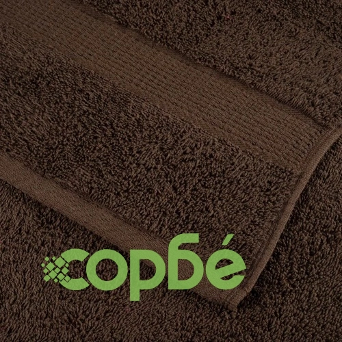 Премиум комплект хавлии от 12 части SOLUND кафяв 600 gsm ➤ топ цена ➤ sorbe.bg