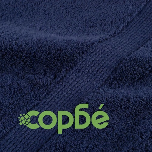 Премиум комплект хавлии от 12 части SOLUND нейви син 600 gsm ➤ топ цена ➤ sorbe.bg