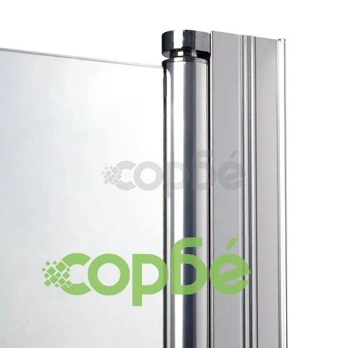 Параван за душ, стъклена врата, 80 см ➤ топ цена ➤ sorbe.bg