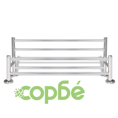 Стойка за кърпи от неръждаема стомана с 6 тръби ➤ топ цена ➤ sorbe.bg