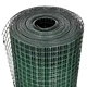 Кокошкарска мрежа, поцинкована с PVC покритие, 10x1 м, зелена