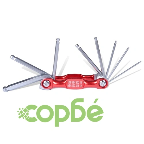 Сгъваем шестограмен ключ - 3 броя, по 8 ключа в бройка ➤ топ цена ➤ sorbe.bg