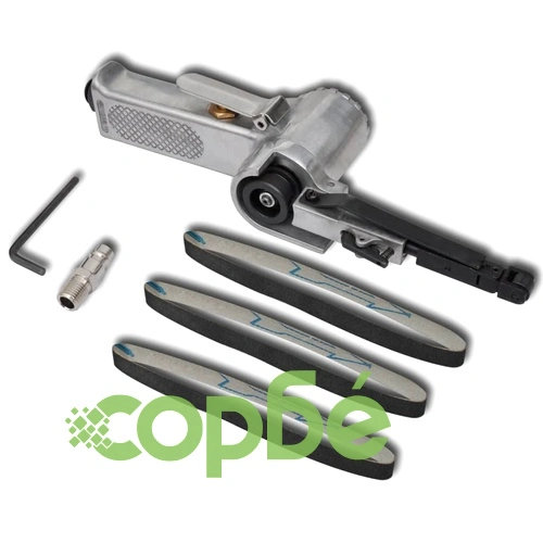 Пневматичен лентов шлайф с 3 броя ленти  ➤ топ цена ➤ sorbe.bg