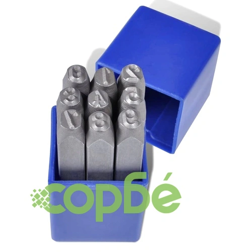 Щемпели за букви и цифри, 6 мм ➤ топ цена ➤ sorbe.bg