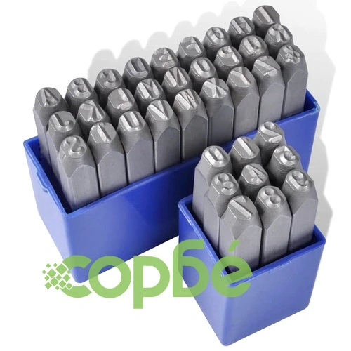 Щемпели за букви и цифри, 6 мм ➤ топ цена ➤ sorbe.bg