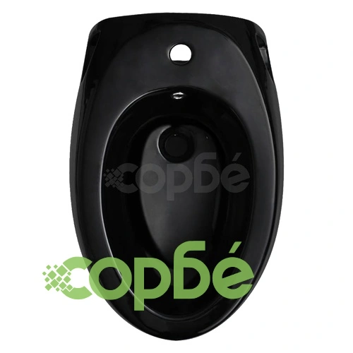 Конзолно биде, черна керамика ➤ топ цена ➤ sorbe.bg