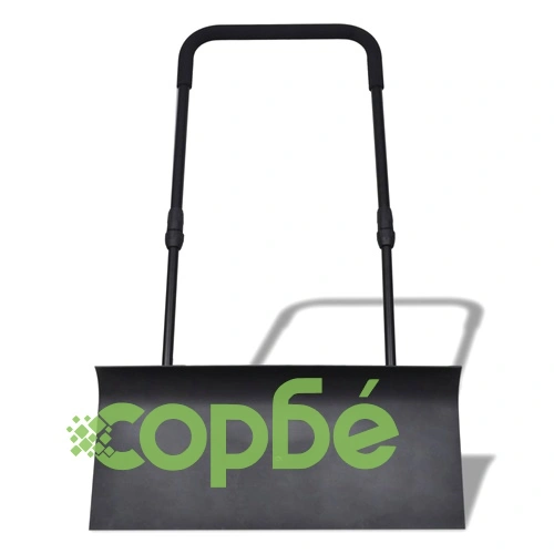 Ръчен снегорин на колела с телескопична дръжка и алуминиева лента ➤ топ цена ➤ sorbe.bg