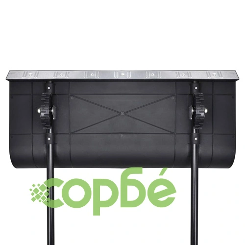 Ръчен снегорин на колела с телескопична дръжка и алуминиева лента ➤ топ цена ➤ sorbe.bg