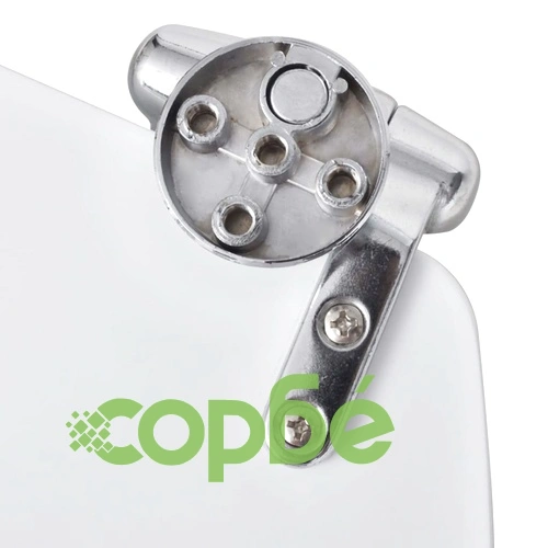 Тоалетна седалка МДФ капак с плавно затваряне изчистена бяла ➤ топ цена ➤ sorbe.bg