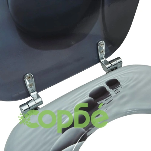 WC тоалетна седалка МДФ капак камъни ➤ топ цена ➤ sorbe.bg