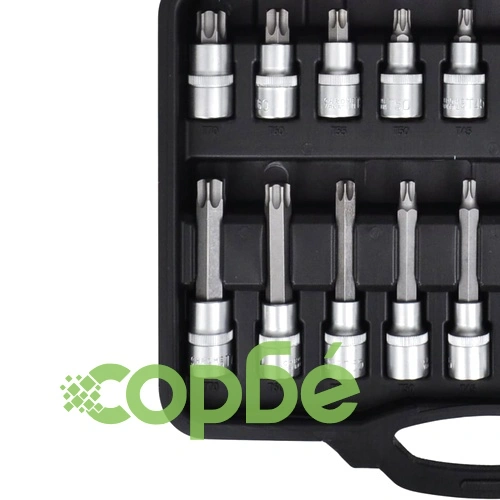 Комплект Torx битове и ключове в кутия, 32 броя ➤ топ цена ➤ sorbe.bg