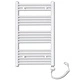 Електрически радиатор за баня 600 W, изправен дизайн, 600 x 1160 мм