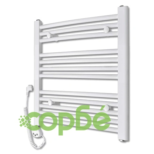 Електрически радиатор за баня, 300 W, извит дизайн, 600 х 764 мм ➤ топ цена ➤ sorbe.bg