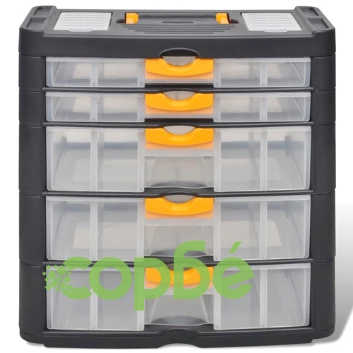 Кутия за инструменти с 5 чекмеджета ➤ топ цена ➤ sorbe.bg