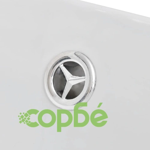 Луксозна керамична мивка с преливник, овална, 59 x 38,5 см ➤ топ цена ➤ sorbe.bg