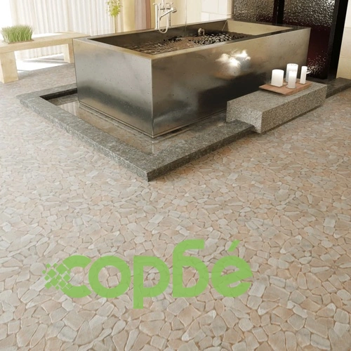 Плочки от златист мрамор 0,9 м² ➤ топ цена ➤ sorbe.bg