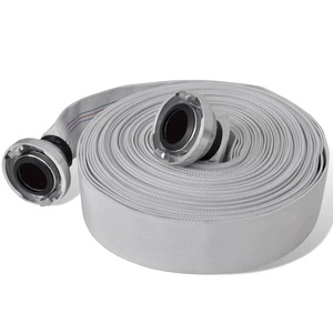 Пожарен шланг плосък маркуч 20 м съединители Щорц тип С 2 инча