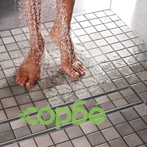 Линеен душ канал от неръждаема стомана, 940 х 110 мм ➤ топ цена ➤ sorbe.bg