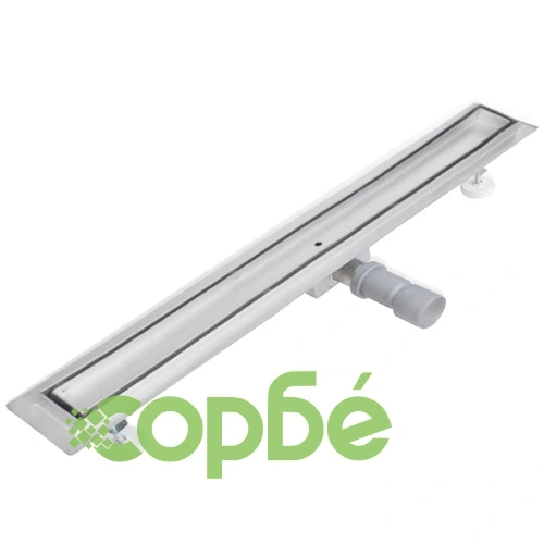 Линеен душ канал от неръждаема стомана, 1240 х 110 мм ➤ топ цена ➤ sorbe.bg