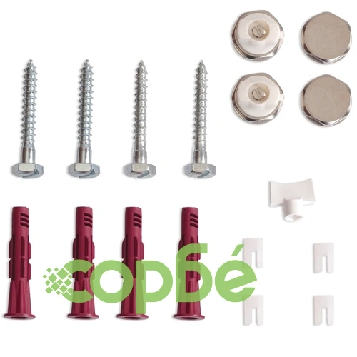 Стоманен радиатор, долни връзки, бял, 40 х 10 х 60 см. ➤ топ цена ➤ sorbe.bg