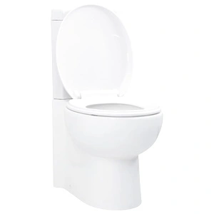 Керамичен моноблок, ъглов, бял