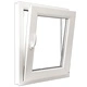 Двоен PVC прозорец с двуосно отваряне, лява дръжка, 600 х 800 мм
