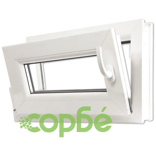 Двоен PVC прозорец с двуосно отваряне, дясна дръжка, 600 х 400 мм ➤ топ цена ➤ sorbe.bg