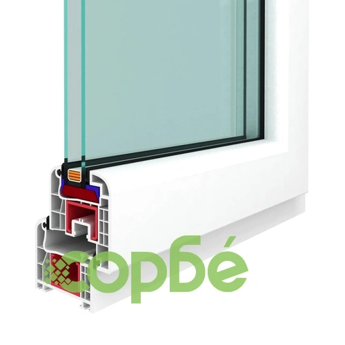 Двоен PVC прозорец с двуосно отваряне, дясна дръжка, 600 х 400 мм ➤ топ цена ➤ sorbe.bg