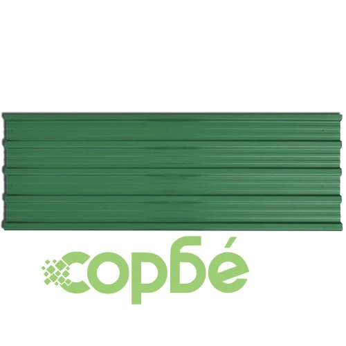 Покривни панели 12 pcs Зелен 129 x 45 см Метал ➤ топ цена ➤ sorbe.bg