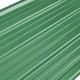 Покривни панели 12 pcs Зелен 129 x 45 см Метал