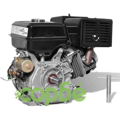 Бензинов двигател 15 HP 11 kW черен  ➤ топ цена ➤ sorbe.bg