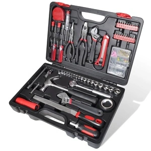 Комплект инструменти в черна кутия - 151 части