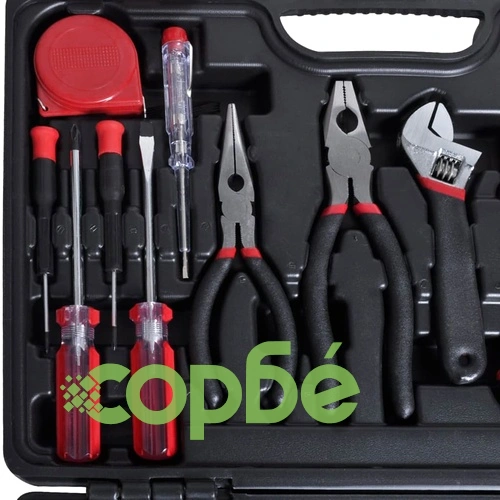 Комплект инструменти в черна кутия - 151 части ➤ топ цена ➤ sorbe.bg