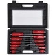 Комплект отвертки в черна кутия - 12 броя