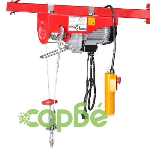 Електрически телфер, 1000 W, 300/600 кг ➤ топ цена ➤ sorbe.bg