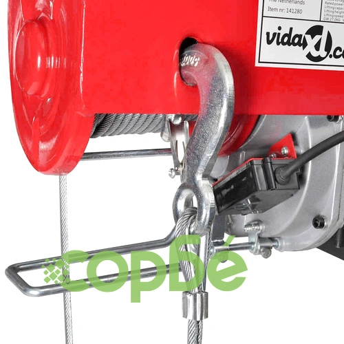 Електрически телфер, 1300 W 500/999 кг ➤ топ цена ➤ sorbe.bg