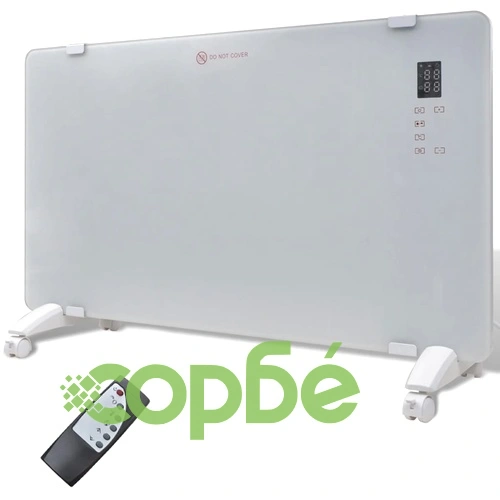 Бял конвекторен отоплител 2000 W ➤ топ цена ➤ sorbe.bg