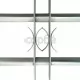 Регулируема решетка за прозорци с 2 напречни пръта 500-650 мм