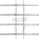 Регулируема решетка за прозорци с 4 напречни пръта 500-650 мм