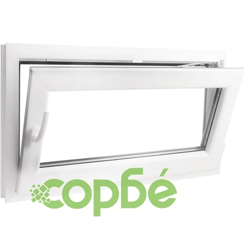 PVC прозорец, двоен стъклопакет, дръжка отляво, 1100 x 600 мм ➤ топ цена ➤ sorbe.bg