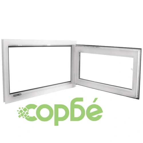 PVC прозорец, двоен стъклопакет, дръжка с наклон в ляво, 1000 x 700 мм ➤ топ цена ➤ sorbe.bg