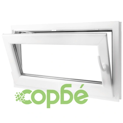 PVC прозорец, двоен стъклопакет, дръжка с наклон в дясно, 1000 x 600 мм ➤ топ цена ➤ sorbe.bg