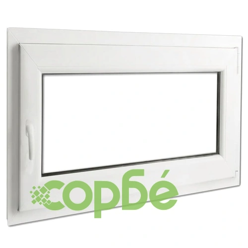 PVC прозорец, двоен стъклопакет, дръжка с наклон в ляво, 900 x 700 мм ➤ топ цена ➤ sorbe.bg